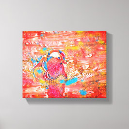 Vingar över Dockan: Ett fredligt rymmande" Canvastryck