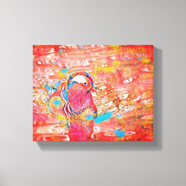 Vingar över Dockan: Ett fredligt rymmande" Canvastryck (Framsida)