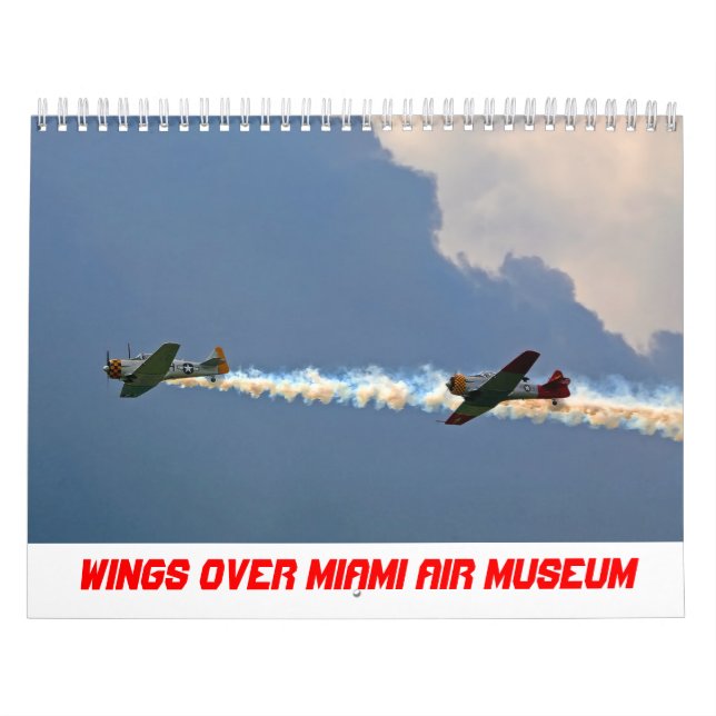 Vingar över kalender för Miami luftmuseum (Omslag)