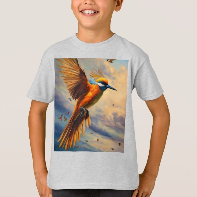 Vingar över vinden t shirt (Framsida)
