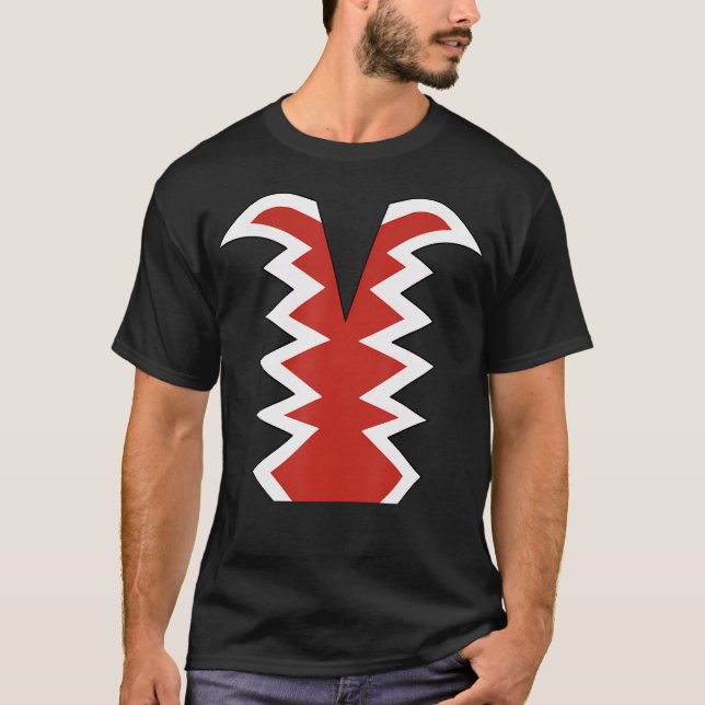 (Vingar på baksidan) Flygande apor Costume Oz Hall T Shirt (Framsida)