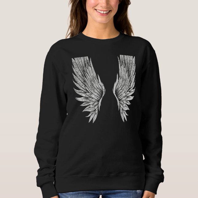 Vingar på Vingarnas baksida på baksidan T Shirt (Framsida)