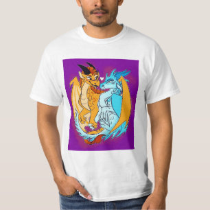 Vingar par kärlek söt t shirt