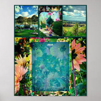 Vingård 2026 Väggkalender Poster
