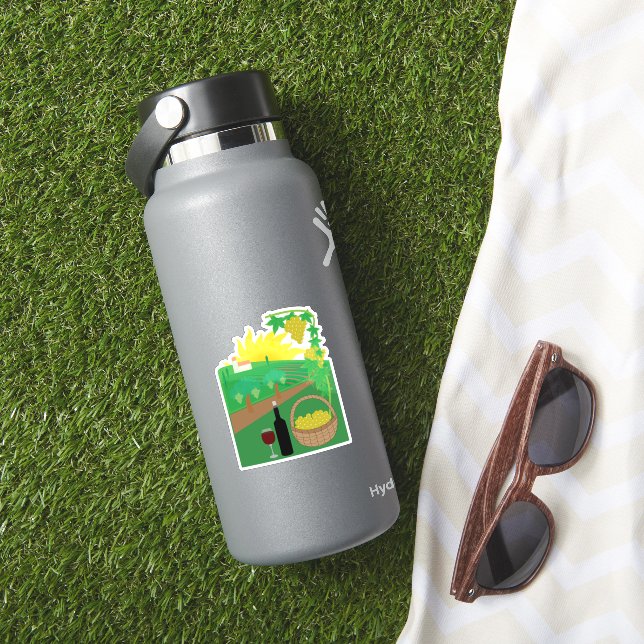 Vingård Klistermärken (HydroFlask Insitu)