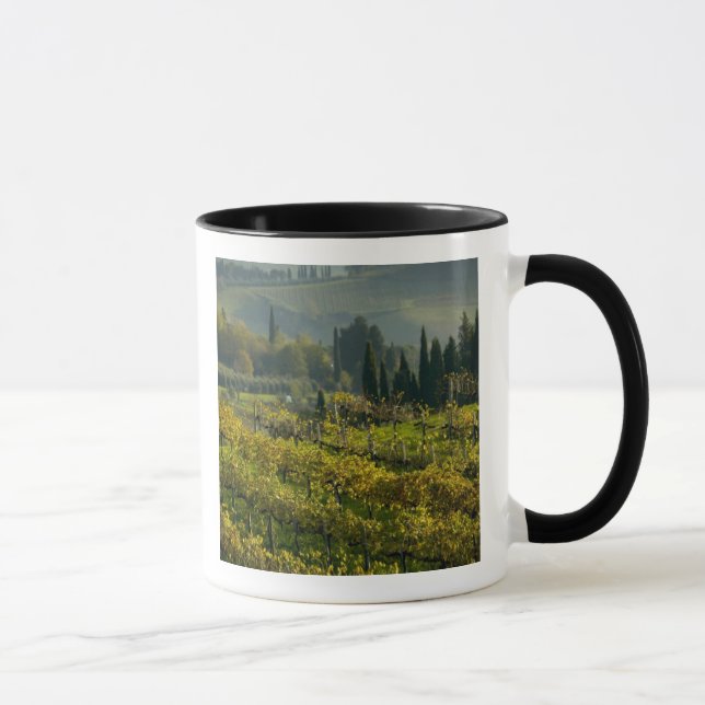 Vingård, Toscana, Italien Mugg (Höger)