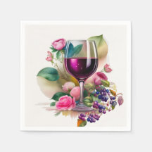 Vingård Vinodling Vinglas Rosa Rosor