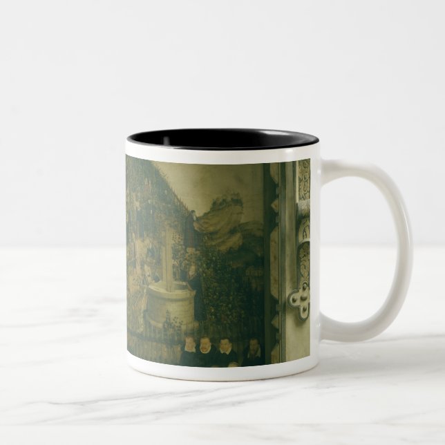 Vingården av lorden, 1569 Två-Tonad mugg (Höger)
