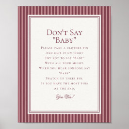 Vingårdsklubb för baby shower-spel med gammalt pen poster