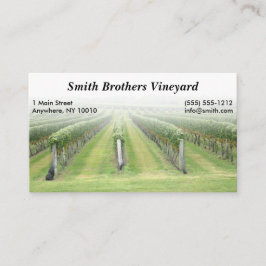 Vingårdvisitkort Visitkort