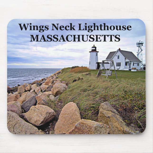 Vingarnackefyr, Massachusetts Mousepad Musmatta (Framsidan)