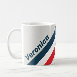 Vingband med namn kaffemugg