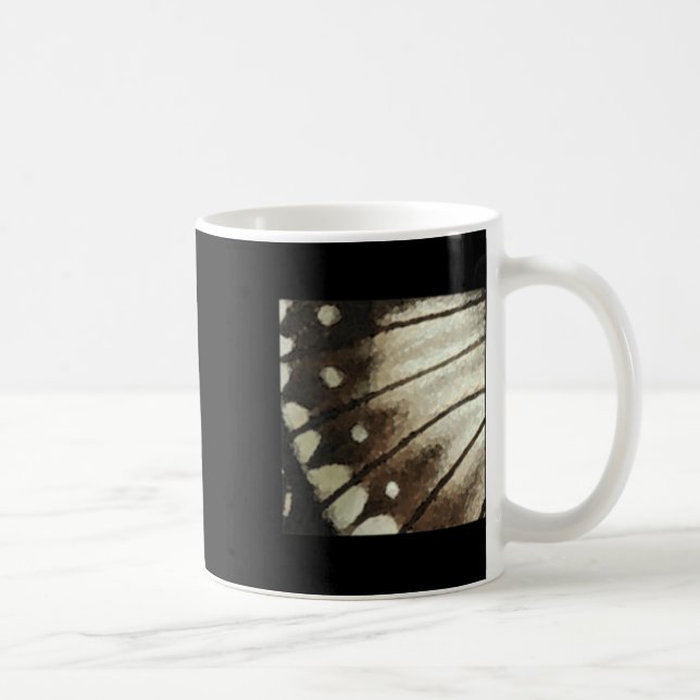 Vinge av Älskare-testämnet för fjäril Kaffemugg (Höger)