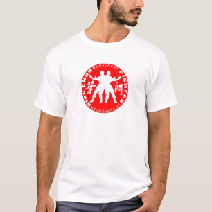 Vinge Chun Fighter Emblem (Ip Man Linage) Red Tröja
