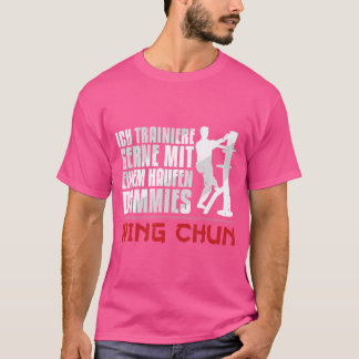 Vinge Chun Holzpuppe Haufen Dummies Martial Arts K T Shirt