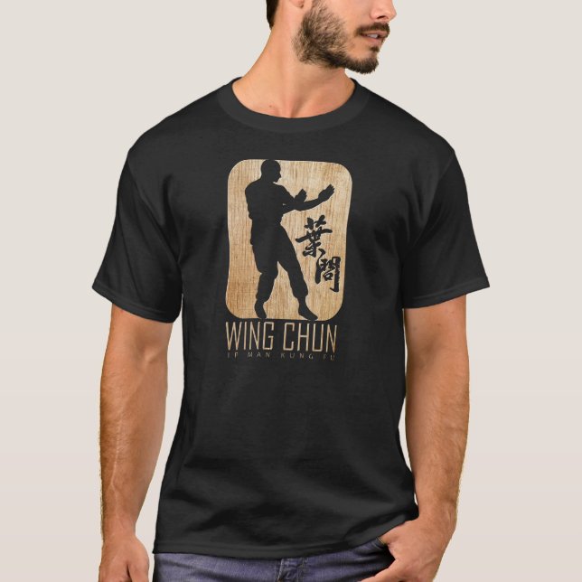 Vinge Chun - Kung fu Emblem T-shirt (Framsida)