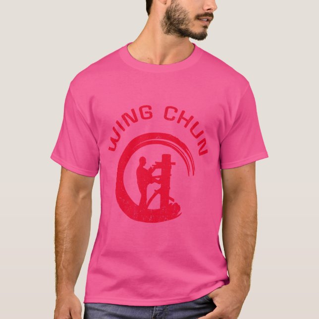 Vinge Chun Kung fu Shirt T (Framsida)