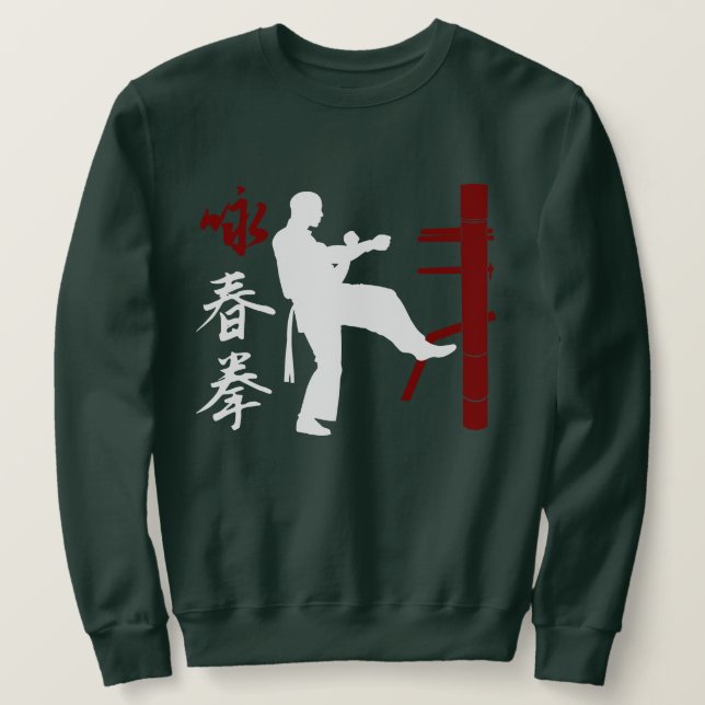 Vinge Chun Kung fu Sweatshirt (Design framsida)