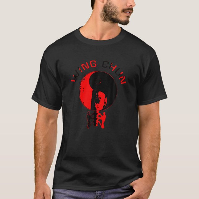 Vinge Chun Kung fu T Shirt (Framsida)