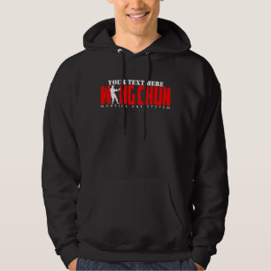 Vinge Chun Martial Art System - Anpassade Text Hoodie