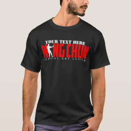 Vinge Chun Martial Art System - Anpassade Text Tee