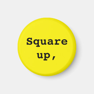 Vinge Chun Practice Reminder (2 av 3) Gult Magnet