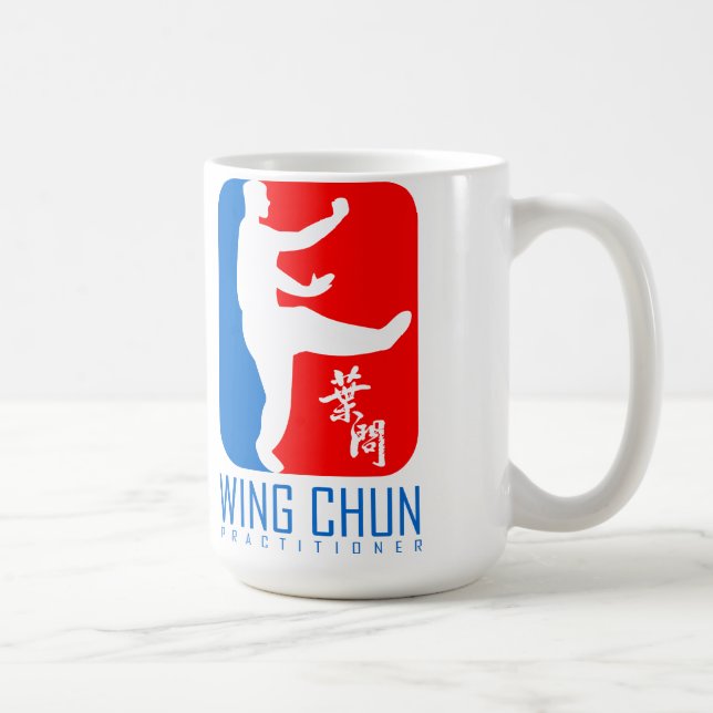 Vinge Chun-praktiker ’Ip Man Stil’ Kaffemugg (Höger)