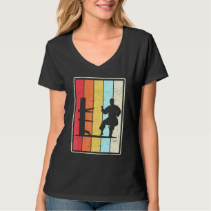 Vinge Chun Retro Kung fu Martial Art Vintage Karat T Shirt