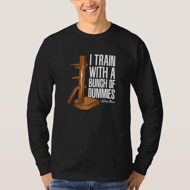 Vinge Chun Self Defense Training 1 T Shirt (Framsida)