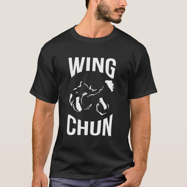 Vinge Chun Shirt Kung fu Chun Grandmaster Yong T (Framsida)