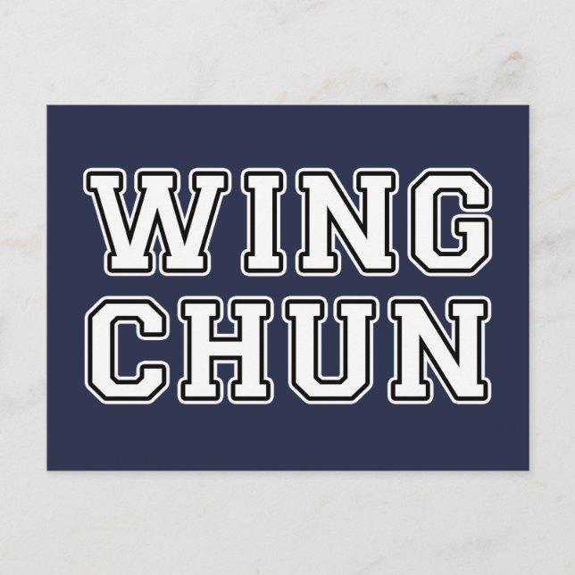 Vinge Chun Vykort (Framsida)