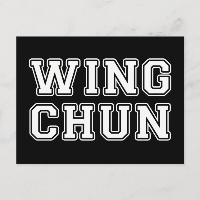 Vinge Chun Vykort (Framsida)
