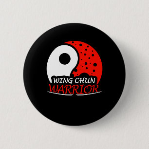 Vinge Chun Warrior Martial Arts Fighter Coach Tåg Knapp