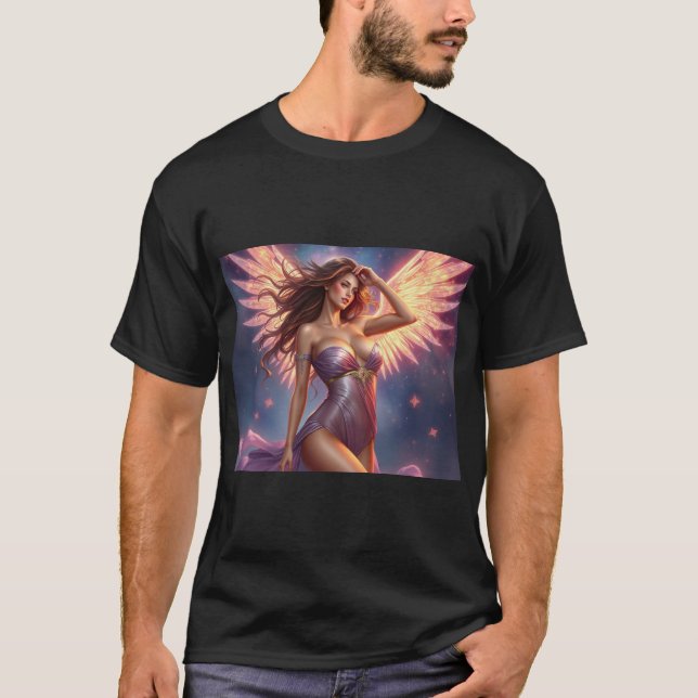 Vinge dam t shirt (Framsida)