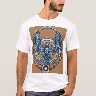 vinge-design för abstrakt-konsten t shirt