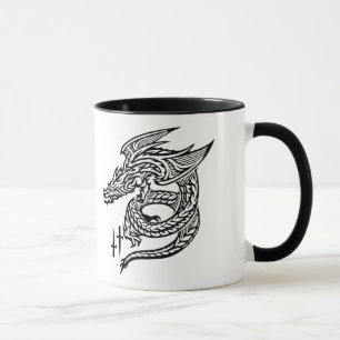 Vinge Dragon 11 oz Ringer Mugg