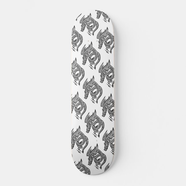 Vinge Dragon 8 1/8-tums Skateboard (Framsida)