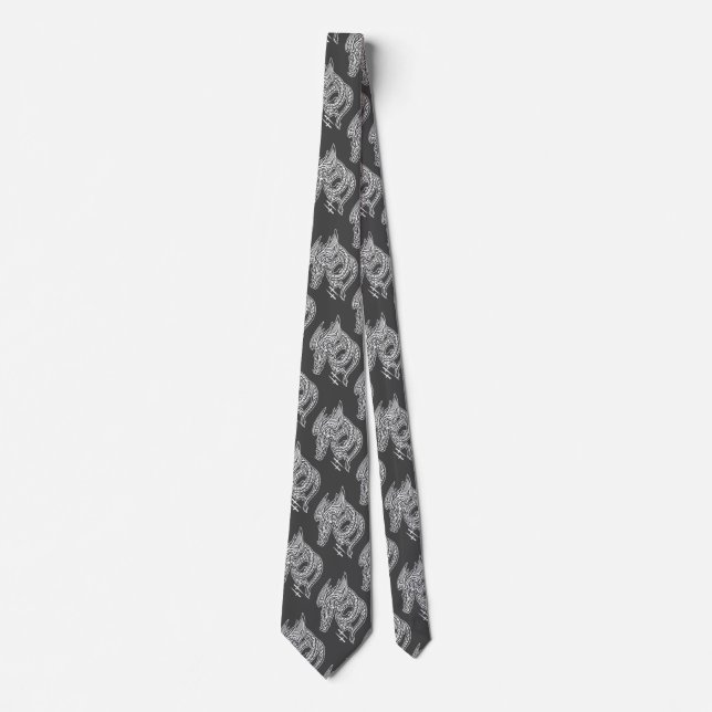 Vinge Dragon Tie Slips (Framsida)