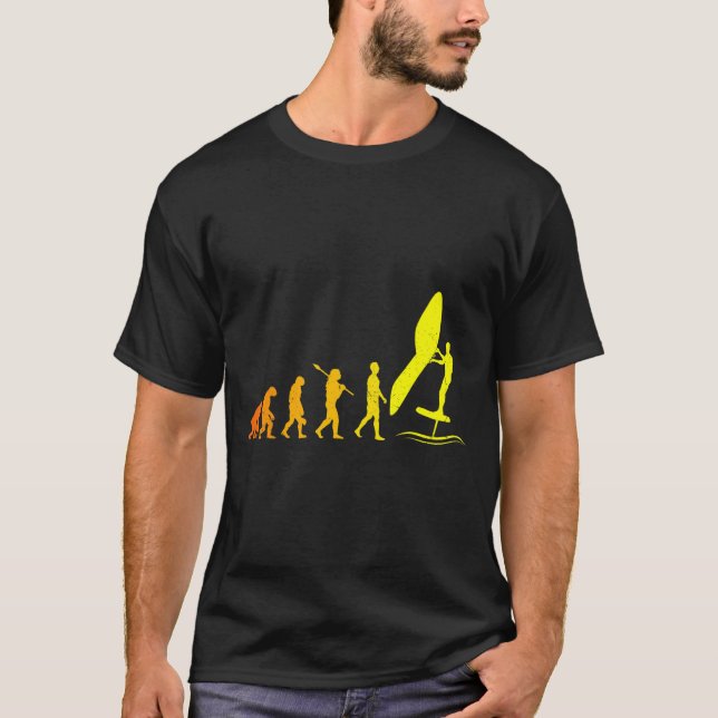 Vinge Foiler Evolution Vinge Surfa T Shirt (Framsida)