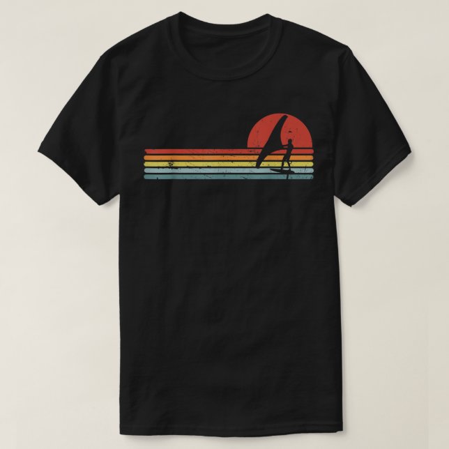 Vinge Foiling Foil Surfa Surfing Foiler, Retro Vin T Shirt (Design framsida)