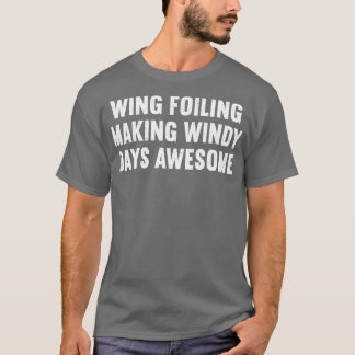 Vinge Fosting Skapar Windy Days Fantastisk T Shirt