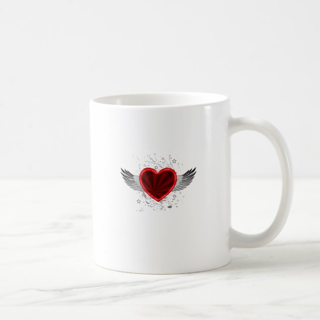 Vinge Heart Kaffemugg (Höger)