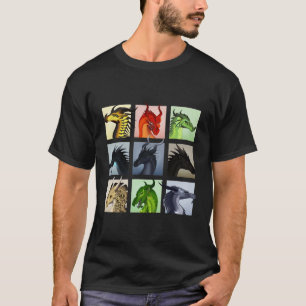 Vinge i eldningsförklaringar från Darkstalker Clea T Shirt