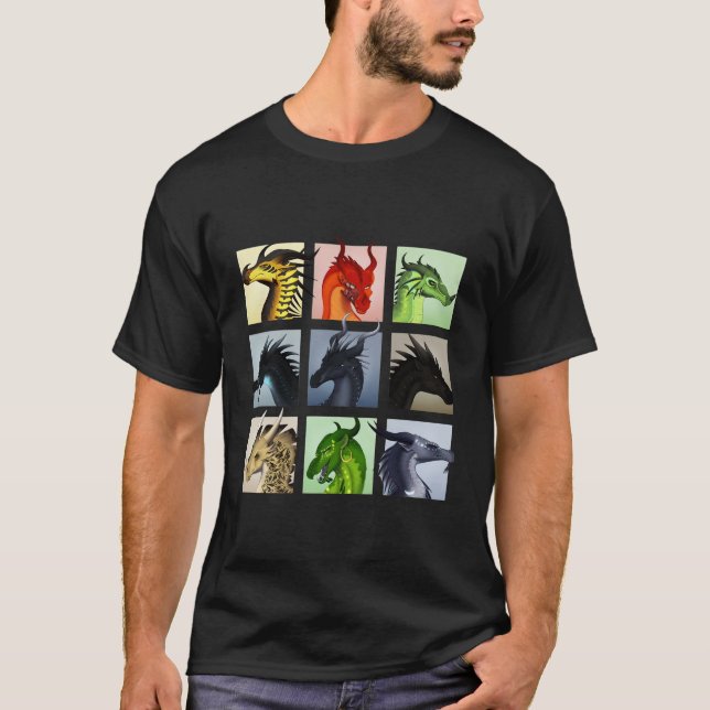 Vinge i eldningsförklaringar från Darkstalker Clea T Shirt (Framsida)