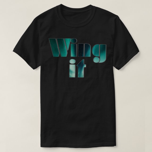 Vinge it t shirt (Design framsida)