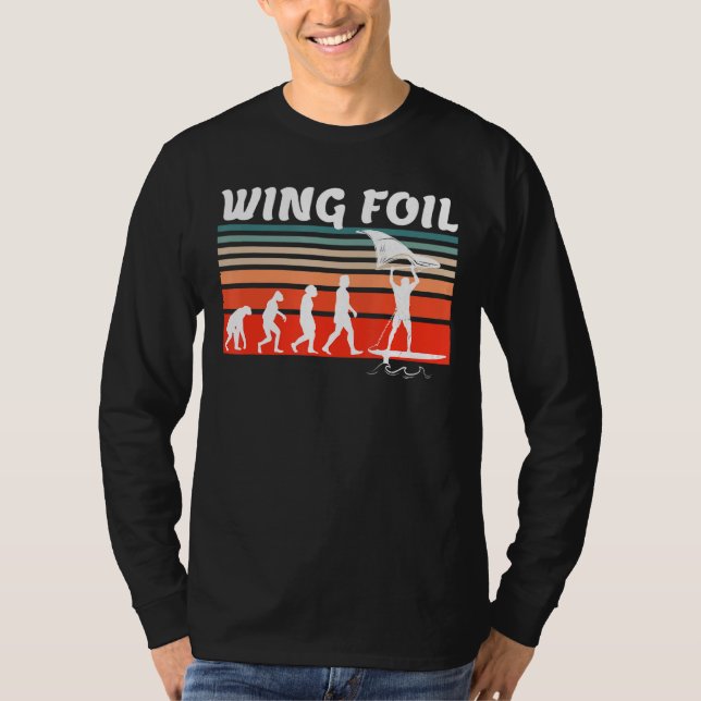 Vinge Surfa Vinge Foil Wingsurfing Vinge Foiling T Shirt (Framsida)