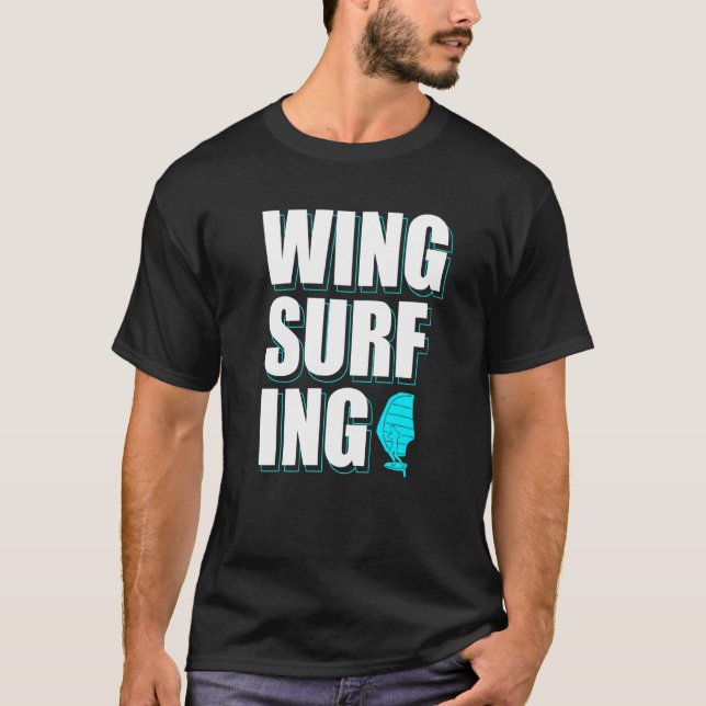 Vinge Surfing Vinge Foil Wingsurf 1 T Shirt (Framsida)