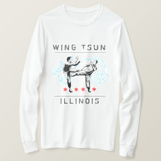 Vinge Tsun Illinois - Vågrät Line White T Shirt