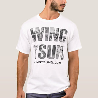 Vinge Tsun Illinois, vit basvara T Shirt
