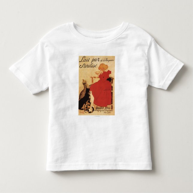 Vingeanne Mjölk Girl with Cats Tee (Framsida)